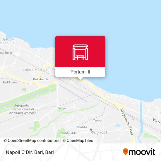 Mappa Napoli C Dir. Bari