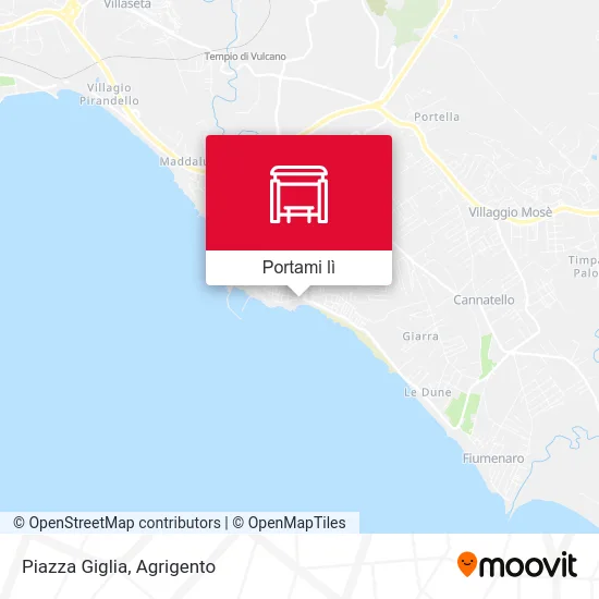Mappa Piazza Giglia