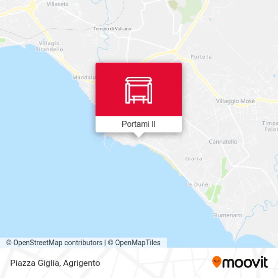 Mappa Piazza Giglia