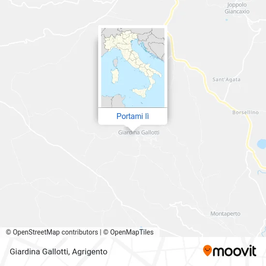 Mappa Giardina Gallotti