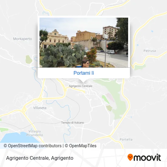 Mappa Agrigento Centrale