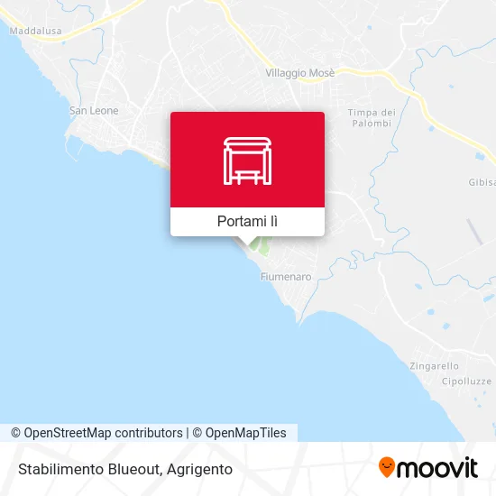 Mappa Stabilimento Blueout