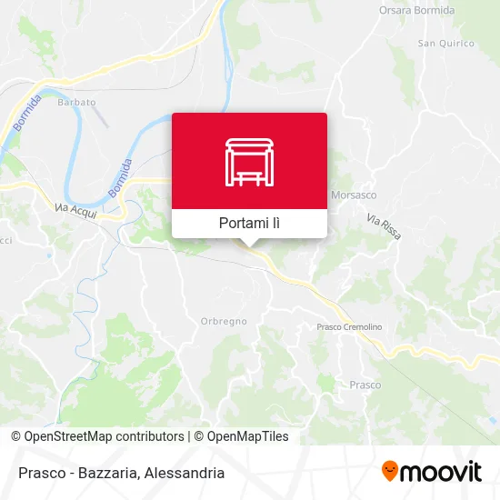 Mappa Prasco - Bazzaria