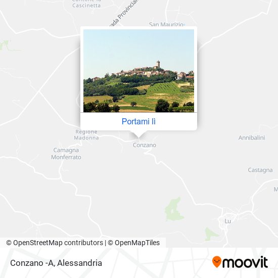 Mappa Conzano -A