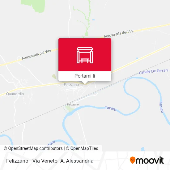 Mappa Felizzano - Via Veneto -A