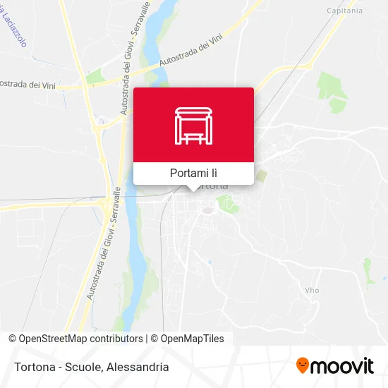 Mappa Tortona - Scuole