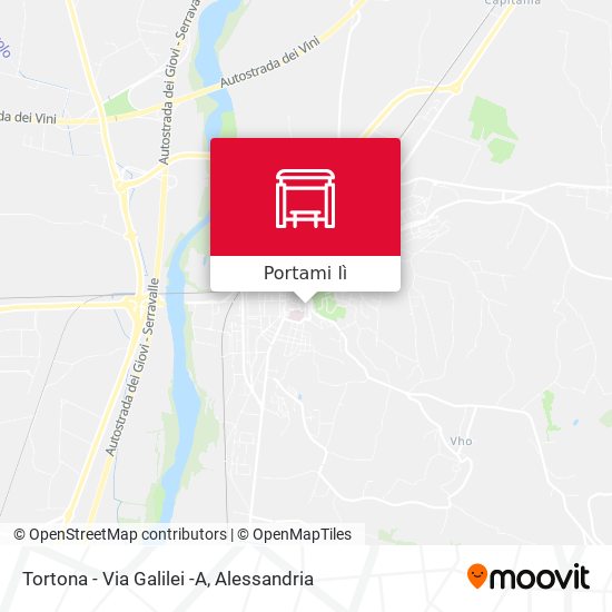 Mappa Tortona - Via Galilei -A