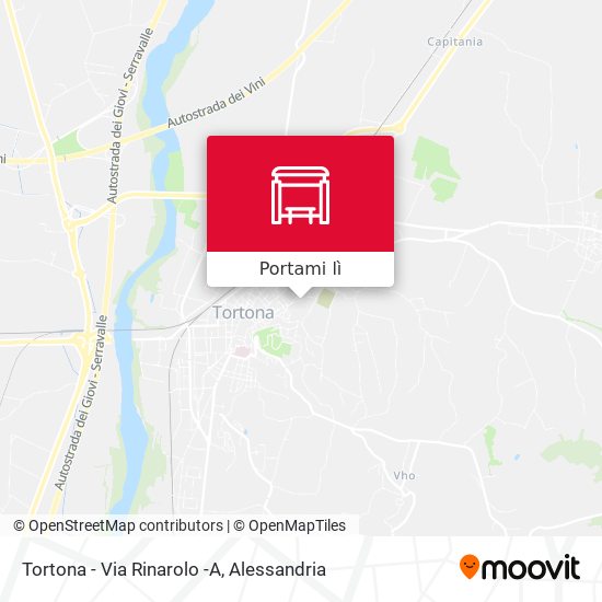 Mappa Tortona - Via Rinarolo -A