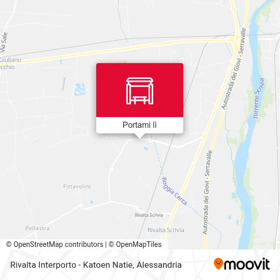 Mappa Rivalta Interporto - Katoen Natie