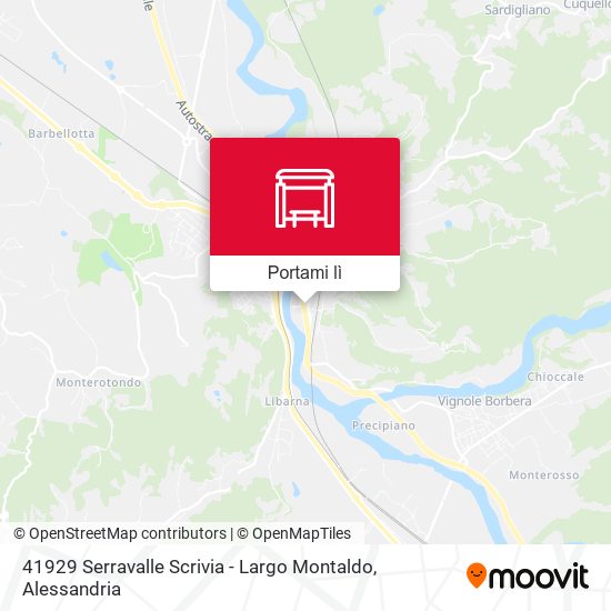 Mappa 41929 Serravalle Scrivia - Largo Montaldo