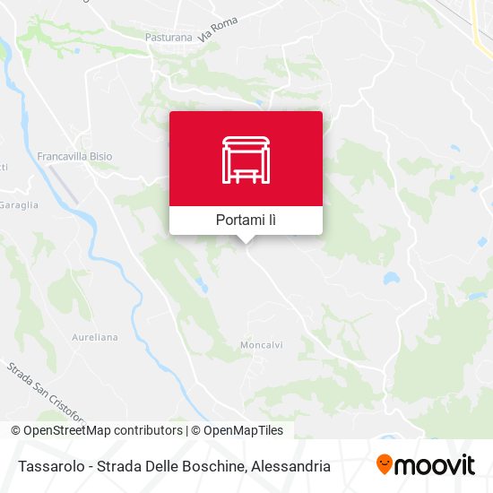 Mappa Tassarolo - Strada Delle Boschine