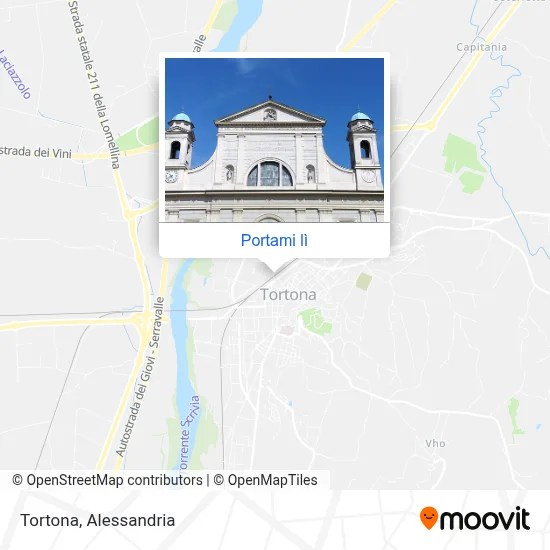 Mappa Tortona