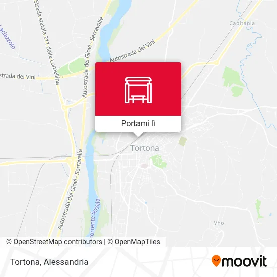 Mappa Tortona