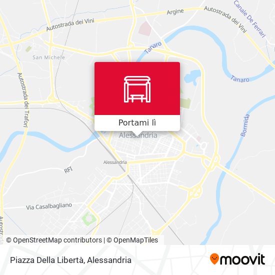 Mappa Piazza Della Libertà