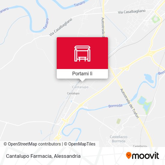 Mappa Cantalupo Farmacia