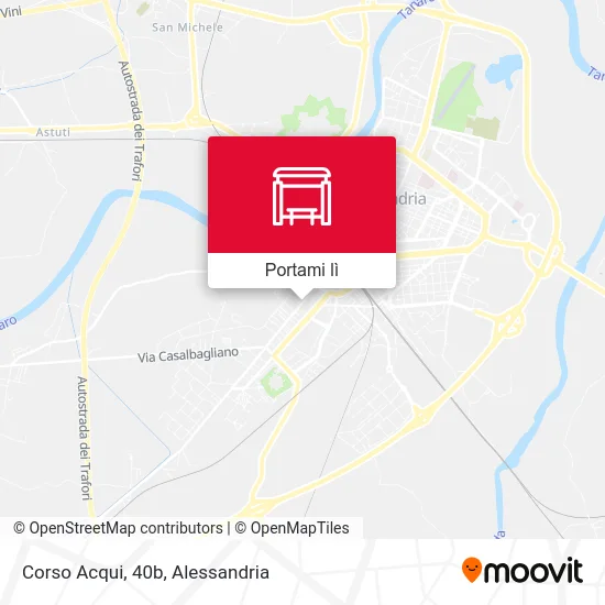 Mappa Corso Acqui, 40b