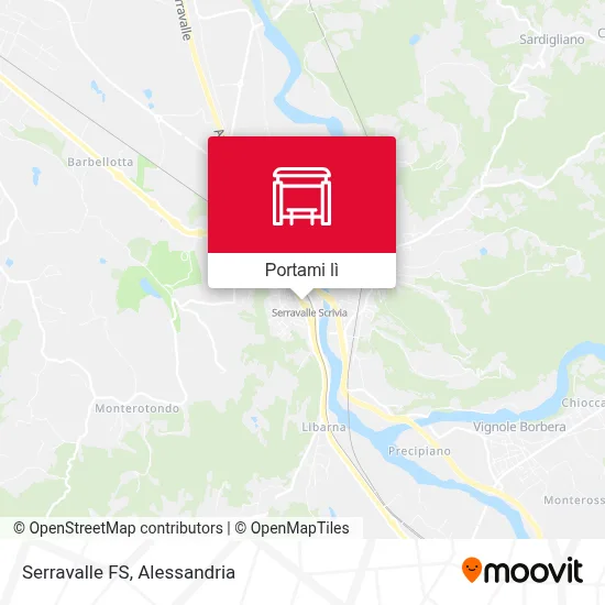 Mappa Serravalle FS