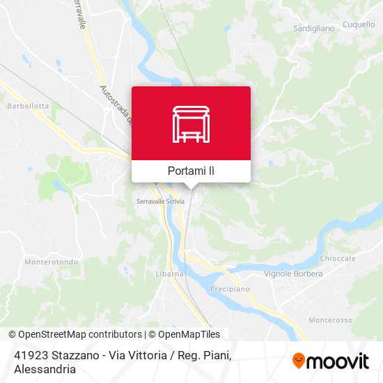 Mappa 41923 Stazzano - Via Vittoria / Reg. Piani
