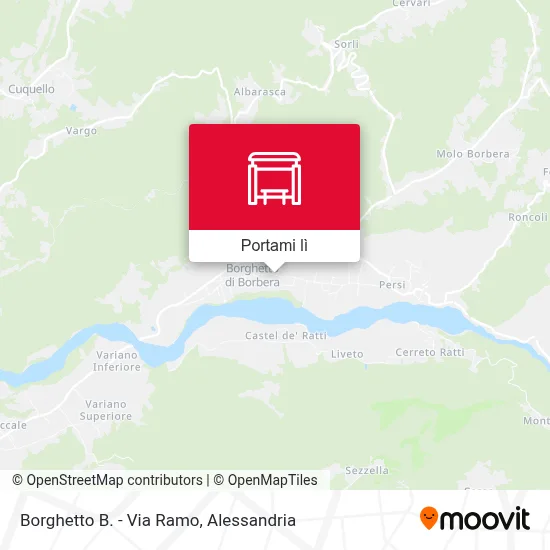 Mappa Borghetto B. - Via Ramo