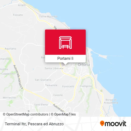 Mappa Terminal Itc