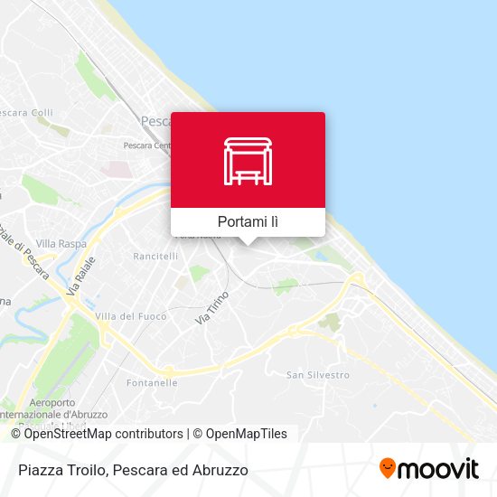 Mappa Piazza Troilo