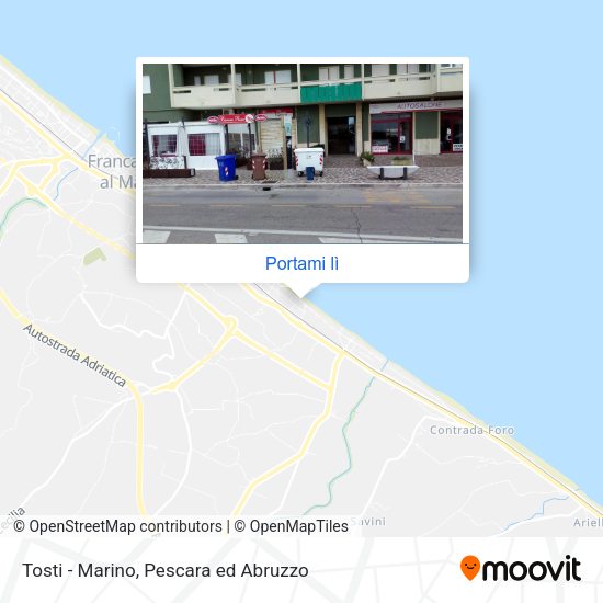 Mappa Tosti - Marino