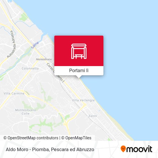 Mappa Aldo Moro - Piomba
