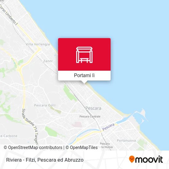 Mappa Riviera - Filzi