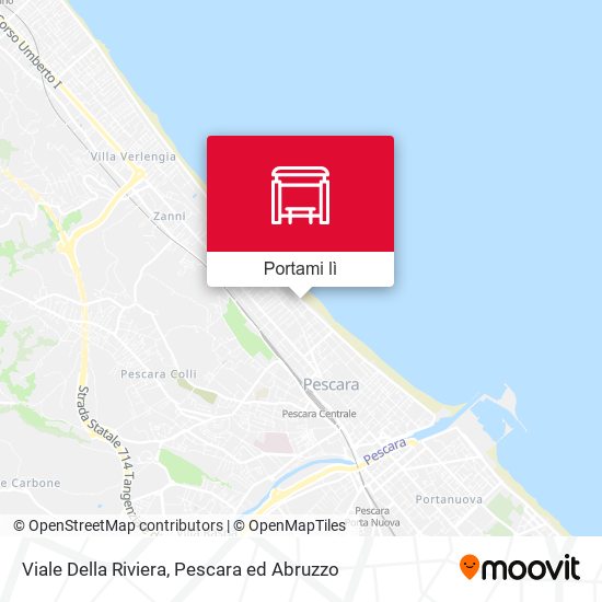Mappa Viale Della Riviera