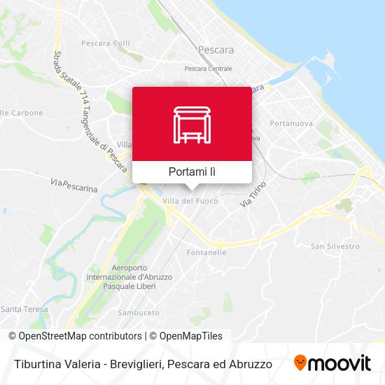 Mappa Tiburtina Valeria - Breviglieri
