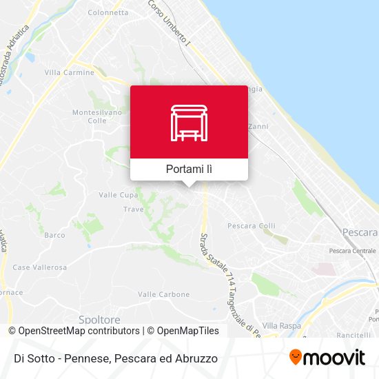 Mappa Di Sotto - Pennese