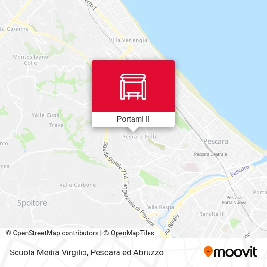 Mappa Scuola Media Virgilio