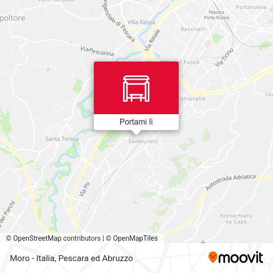 Mappa Moro - Italia