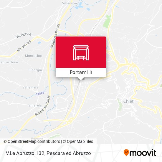 Mappa V.Le Abruzzo 132