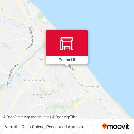 Mappa Verrotti - Dalla Chiesa
