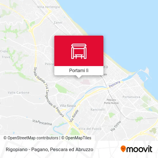 Mappa Rigopiano - Pagano