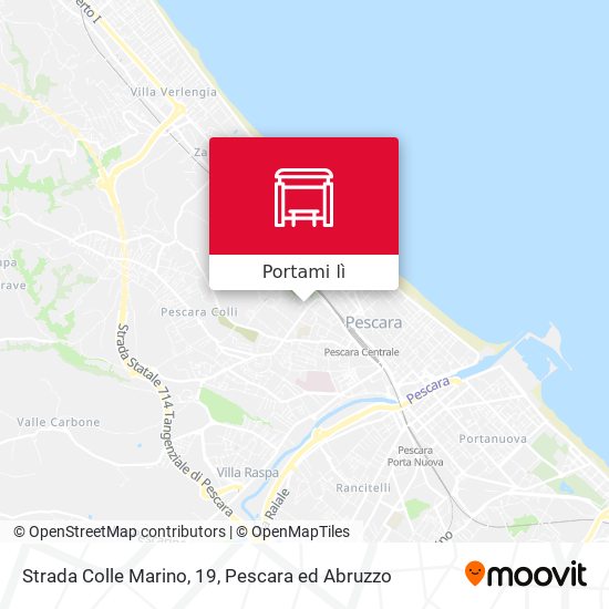 Mappa Strada Colle Marino, 19