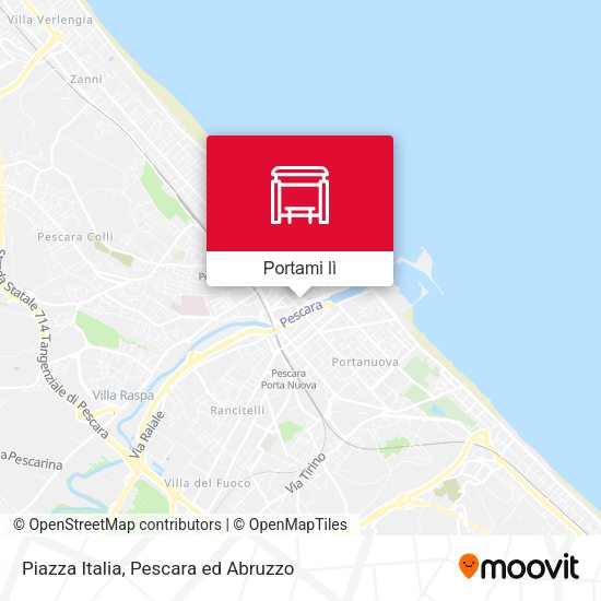 Mappa Piazza Italia