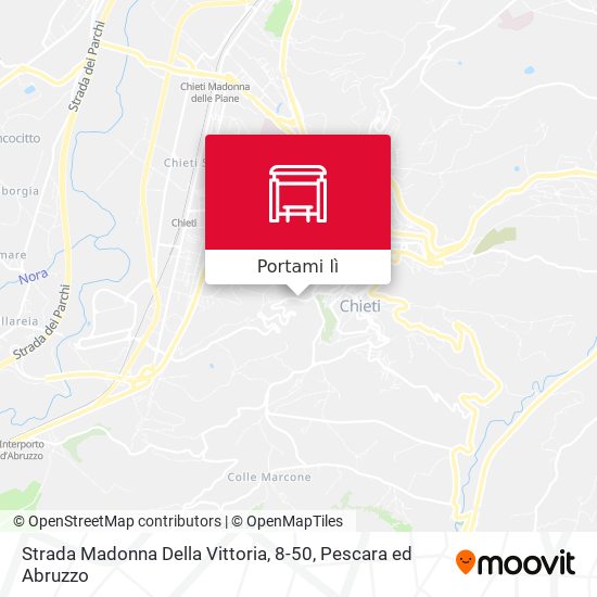 Mappa Strada Madonna Della Vittoria, 8-50