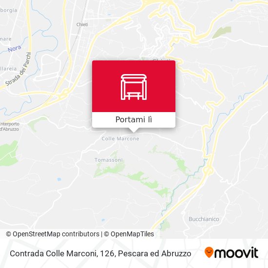 Mappa Contrada Colle Marconi, 126