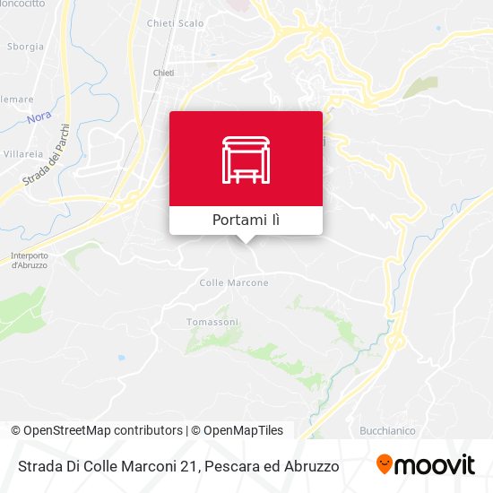 Mappa Strada Di Colle Marconi 21