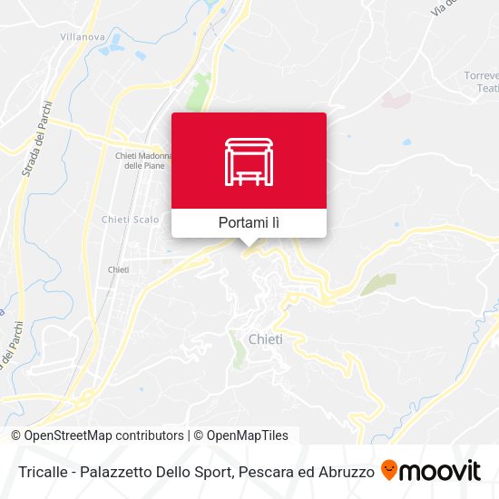 Mappa Tricalle - Palazzetto Dello Sport