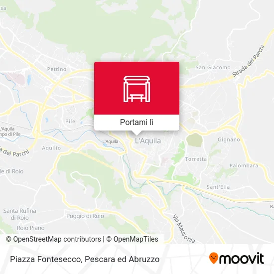 Mappa Piazza Fontesecco
