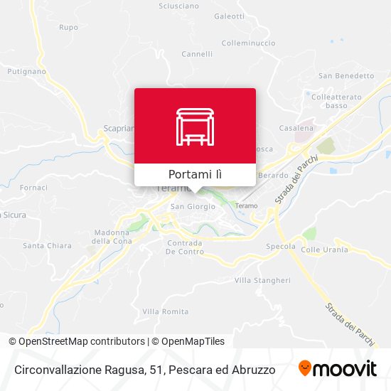 Mappa Circonvallazione Ragusa, 51