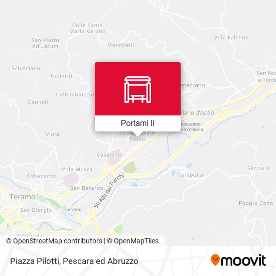Mappa Piazza Pilotti