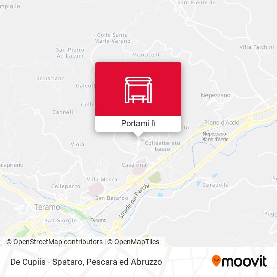 Mappa De Cupiis - Spataro
