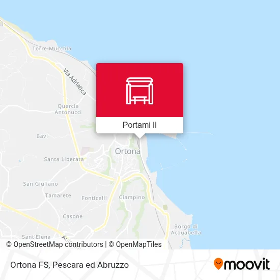 Mappa Ortona FS