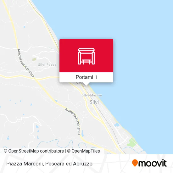 Mappa Piazza Marconi