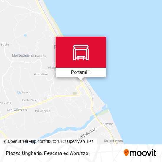 Mappa Piazza Ungheria
