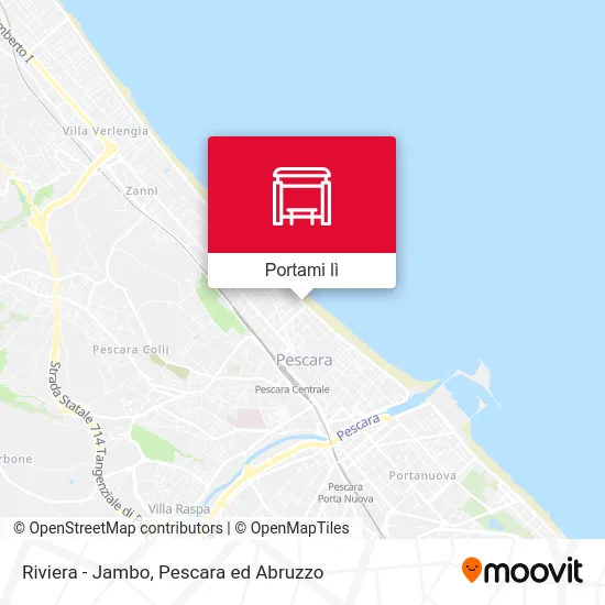 Mappa Riviera - Jambo